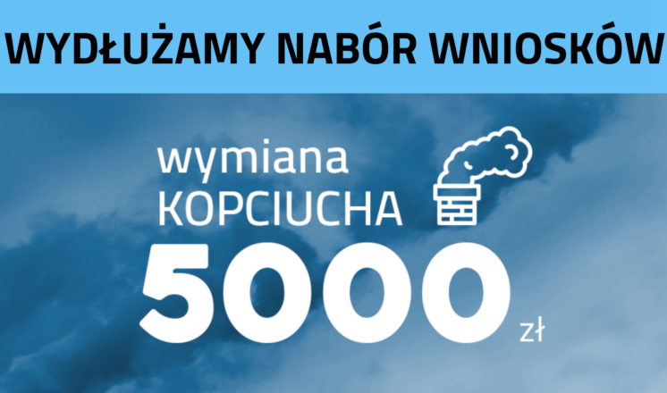 Zielonka - termin przyjmowania wniosków dotacyjnych na wymianę kopciucha wydłużony