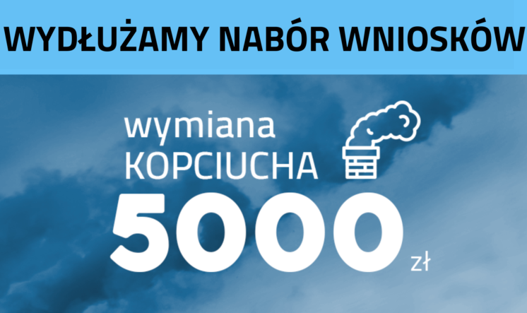 Zielonka - termin przyjmowania wniosków dotacyjnych na wymianę kopciucha wydłużony