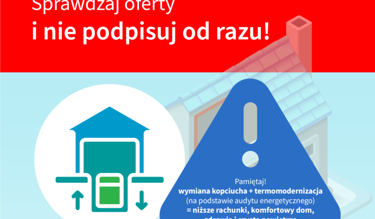 Ostrzeżenie dla beneficjentów Programu Czyste Powietrze