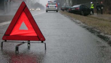 Dachowanie skody w Żabiance