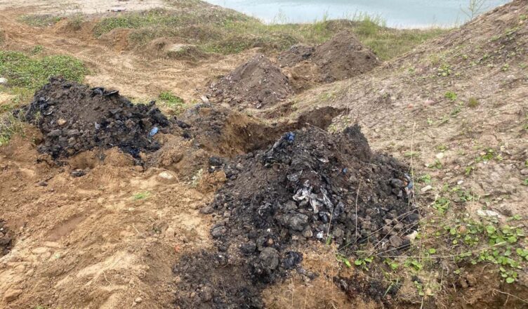 Nielegalny obrót odpadami. Kolejne miejsce nielegalnego składowania odpadów ustalone przez policjantów