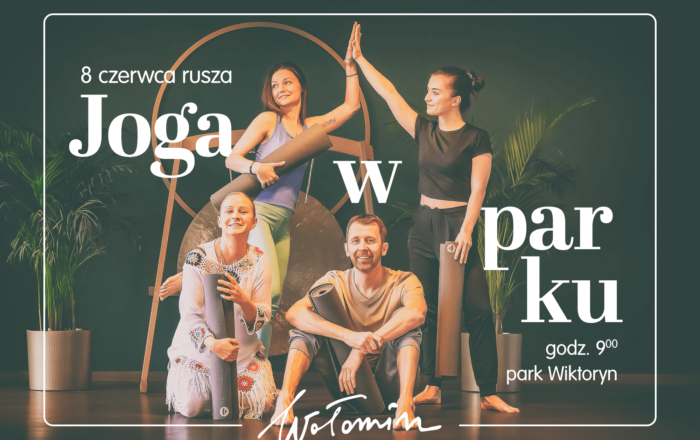 Wołomin - joga w parku