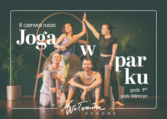 Wołomin - joga w parku