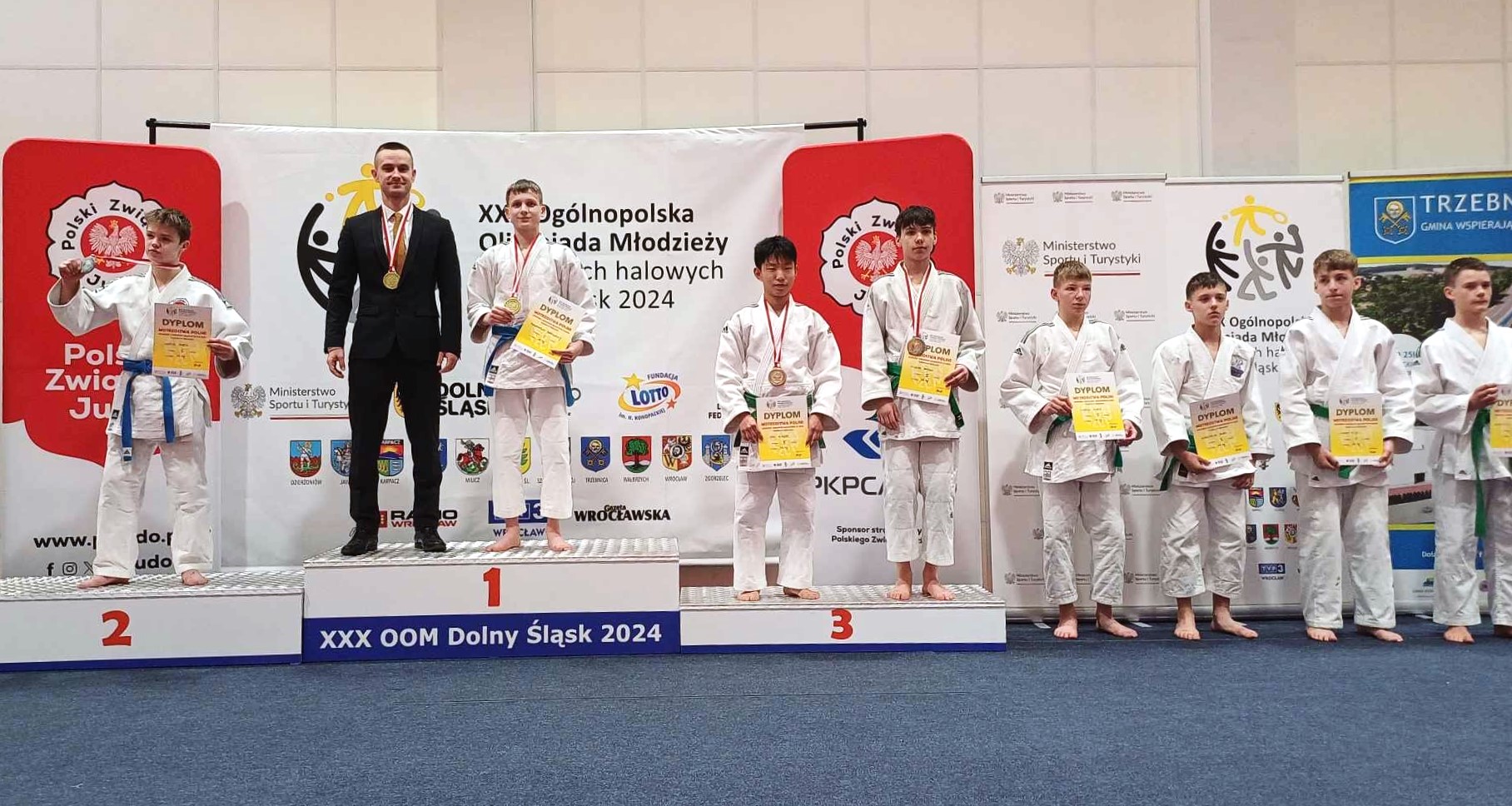 Zielonka - Sukces młodych judoków na olimpiadzie