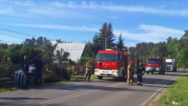 Nie przejechał obojętnie, pomógł poszkodowanemu w wypadku