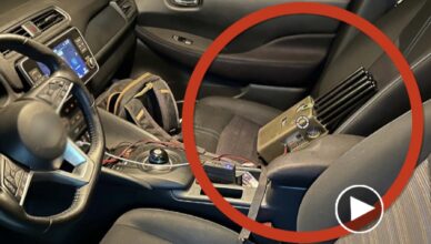 Dziupla samochodowa zlikwidowana przez grupę Orzeł [wideo]