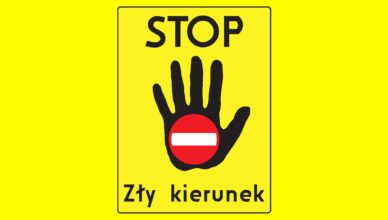 Kierująca volkswagenem jechała pod prąd, żeby uniknąć korka na ekspresówce