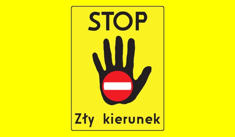 Kierująca volkswagenem jechała pod prąd, żeby uniknąć korka na ekspresówce