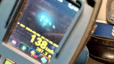 138 km/h w obszarze zabudowanym