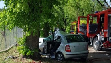 Tragiczny wypadek w Chrzczance Folwark