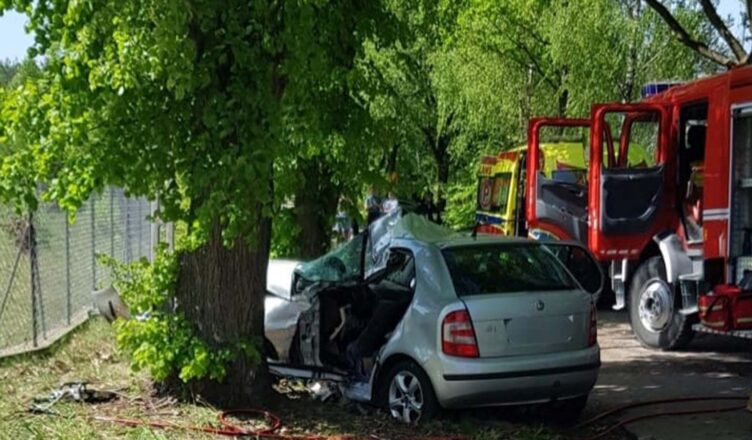 Tragiczny wypadek w Chrzczance Folwark