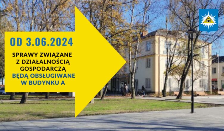 Radzymin - nowa lokalizacja dla spraw związanych z działalnością gospodarczą i zezwoleniami