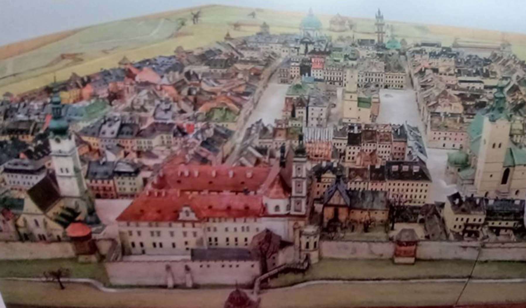 Marki - Losy Panoramy XVIII-wiecznego Lwowa