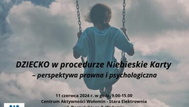 Wołomin - zaproszenie na szkolenie w ramach Kampanii „Bądź dorosły. Chroń dzieci”