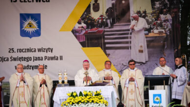 Obchody 25. rocznicy wizyty Ojca Świętego Jana Pawła II w Radzyminie