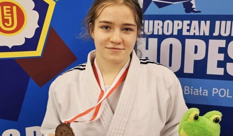 Brązowy medal zawodniczki judo z Zielonki