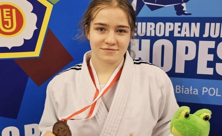 Brązowy medal zawodniczki judo z Zielonki