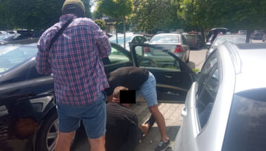 Złodziej samochodów zatrzymany przez „Kobrę”