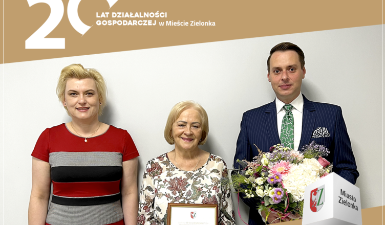 Zielonka - 20-lecie zakładu fryzjerskiego Zofii Żukowskiej