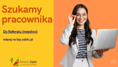 Ząbki - Pracownik do Referatu Inwestycji poszukiwany