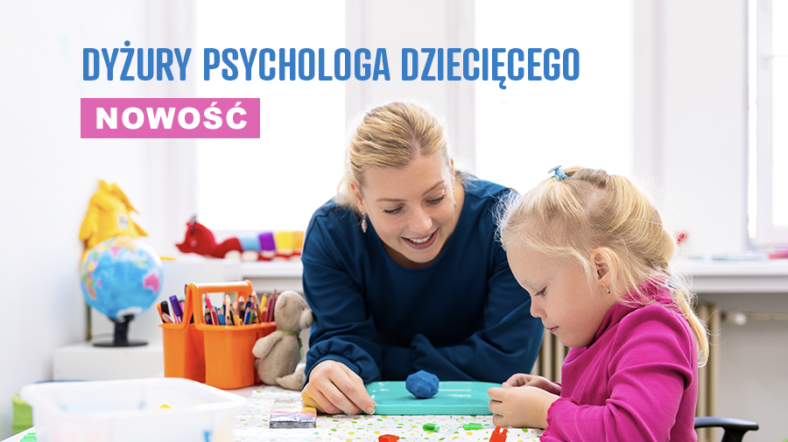 Zielonka - dyżury psychologa dziecięcego w punkcie konsultacyjnym