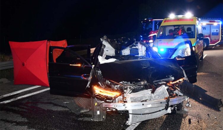 Groźny wypadek z łosiem na trasie S8. Uważajmy na dzikie zwierzęta.