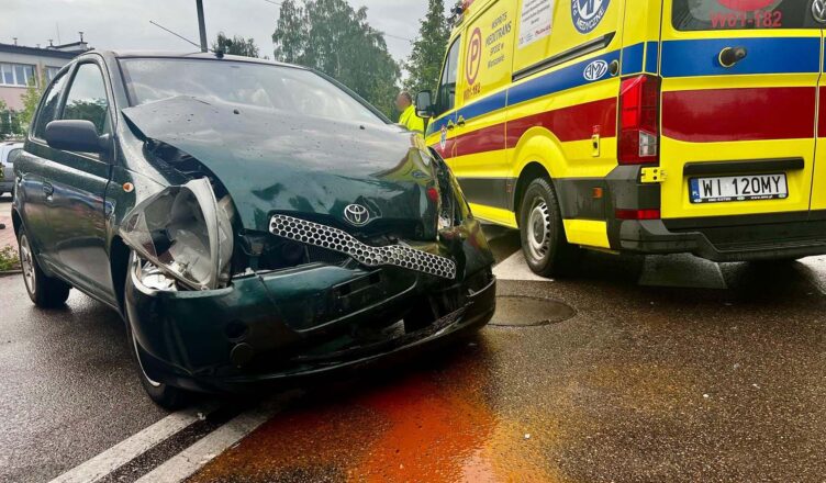 Zderzenie dwóch pojazdów