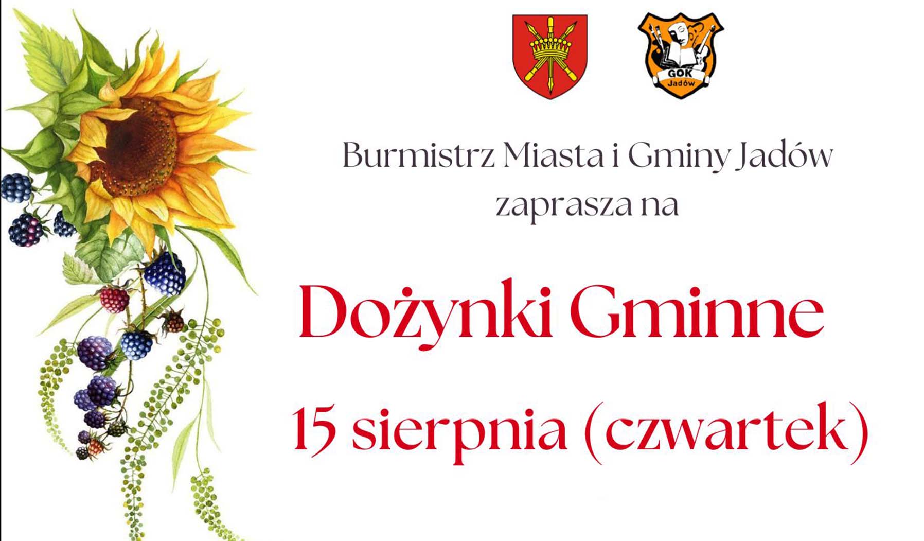 Dożynki Gminne w Jadowie – tradycja, radość i wspólnota