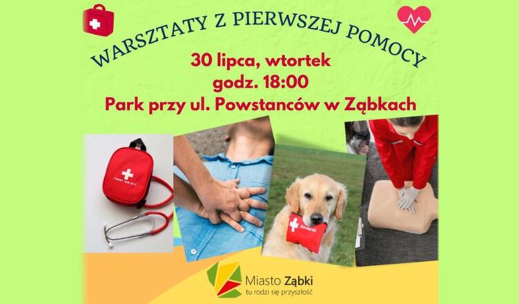 Warsztaty z pierwszej pomocy dla mieszkańców Ząbek