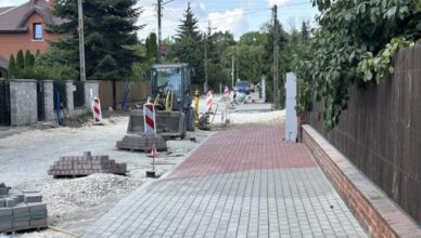 Zielonka - modernizacja Jagiellońskiej i Gromali - aktualny stan prac