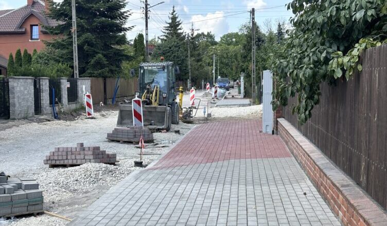 Zielonka - modernizacja Jagiellońskiej i Gromali - aktualny stan prac