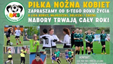UKS Ząbkovia Ząbki prowadzi nabór dla młodych piłkarek