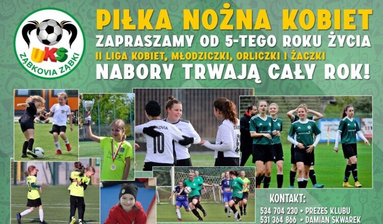 UKS Ząbkovia Ząbki prowadzi nabór dla młodych piłkarek