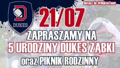 5. urodziny Dukes Ząbki i Piknik Rodzinny