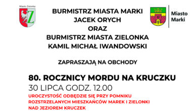 Marki - 80. rocznica mordu na Kruczku
