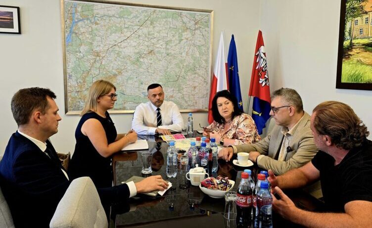 Samorządowcy Powiatu Wołomińskiego i Kobyłki omawiali przyszłe inwestycje