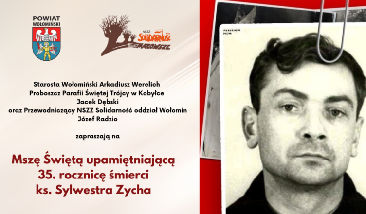 35. rocznica śmierci Księdza Sylwestra Zycha