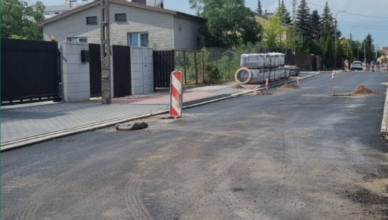 Trwa remont ul. Budkiewicza w Ząbkach