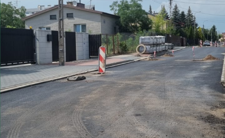 Trwa remont ul. Budkiewicza w Ząbkach