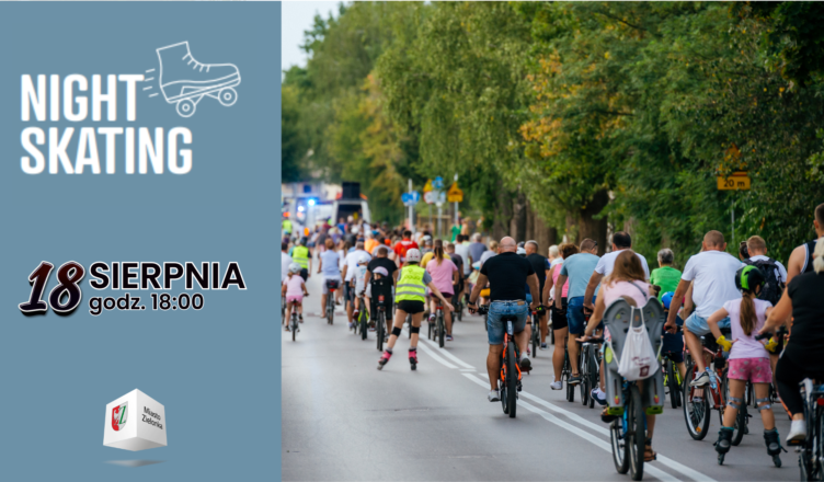 III Edycja Nightskatingu: pełen emocji przejazd ulicami Zielonki już za miesiąc