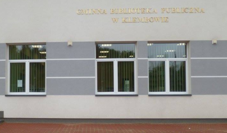 Informacja dotycząca zamknięcia dotychczasowej siedziby biblioteki w Klembowie i otwarcia nowej