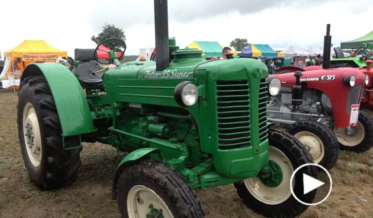 Wspaniałe traktory z Mazowsza odwiedziły Wolę Rasztowską