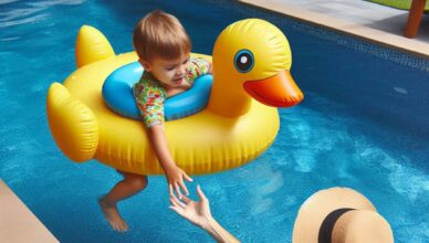 Policja ostrzega przed zostawianiem dzieci samych w ogrodowych basenach – ryzyko utonięcia