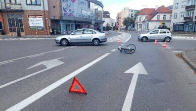 Groźne wypadki z udziałem rowerzystów