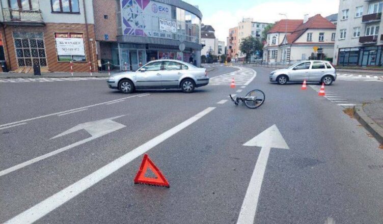 Groźne wypadki z udziałem rowerzystów