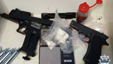 Ostrzelał budynek KRUS-u i szkoły