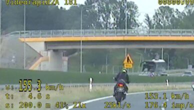 Zbyt szybka jazda to zawsze ryzyko. Myśl na drodze!