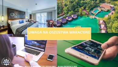 Oszukany metodą " na wakacyjną kwaterę".