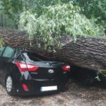 Front burzowy w powiecie