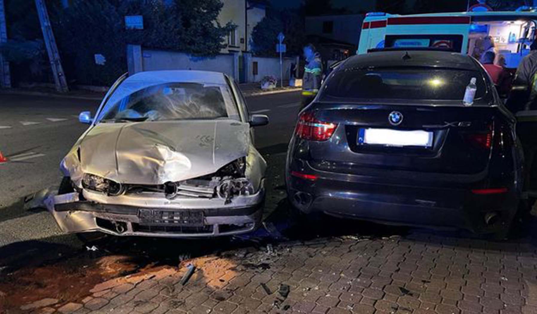 Wypadek na pechowym skrzyżowaniu